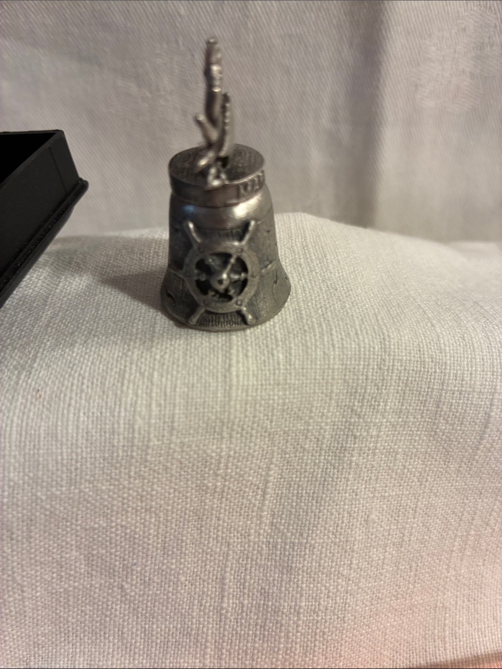 Vintage Pewter Maryland Crab Thimble Collectible Souvenir made in UK - Picture 4 of 10